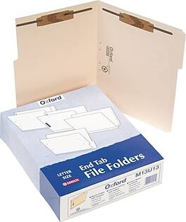 Pendaflex - Reinforced Classification Folder, Letter Size, 50/Box - Manila