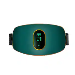 Cluzine - Wireless Waist & Abdomen Massager Belt, 5 Vibration Modes, for Fatigue Relief & Relaxation
