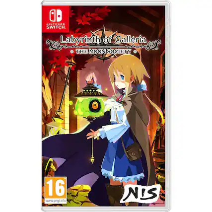 Nintendo Switch Labyrinth of Galleria: The Moon Society
16
www.pegi.info
NIS - T (Teen 13+)