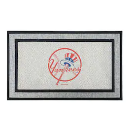 Jardine - New York Yankees 18" x 30" Indoor/Outdoor Logo Doormat - Multicolor