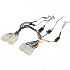 Front. PAC - Audio Integration T-Harness for Select Toyota, Subaru, and Scion Vehicles - Multi.