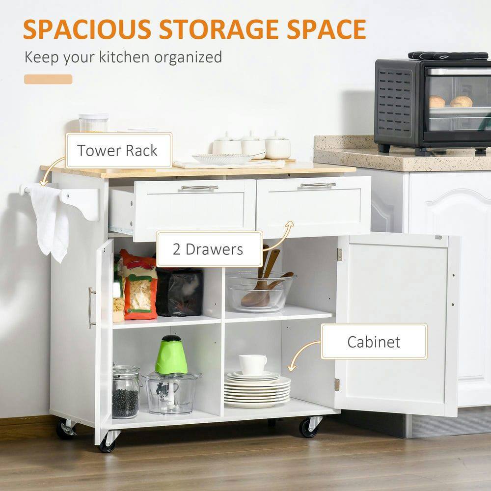 SPACIOUS STORAGE SPACE  
Keep your kitchen organized  

Tower Rack  
2 Drawers  
Cabinet