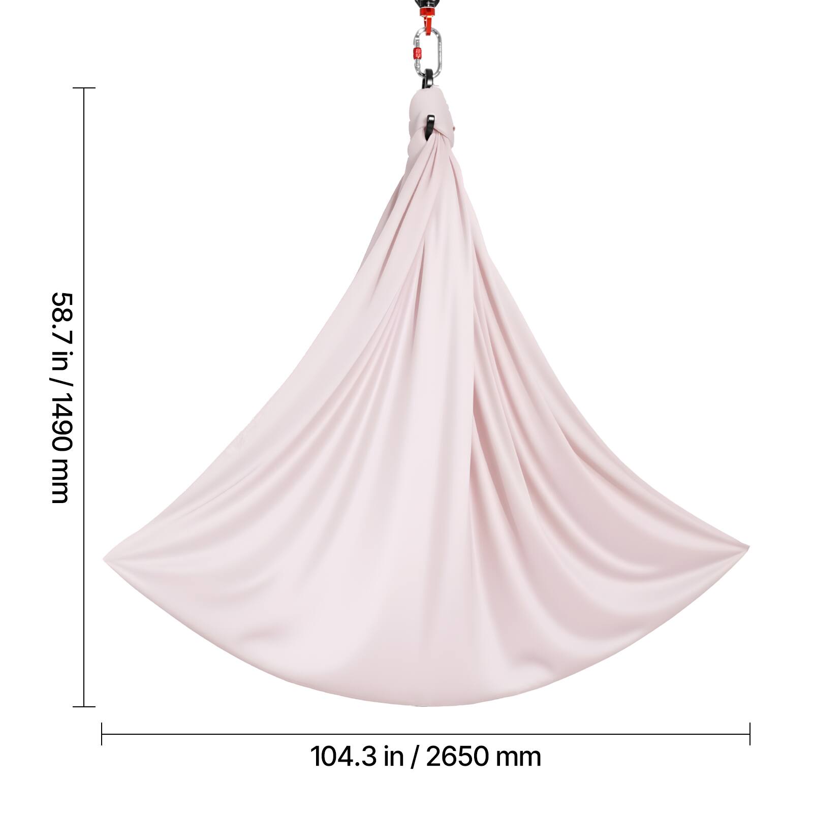 58.7 in / 1490 mm  
104.3 in / 2650 mm