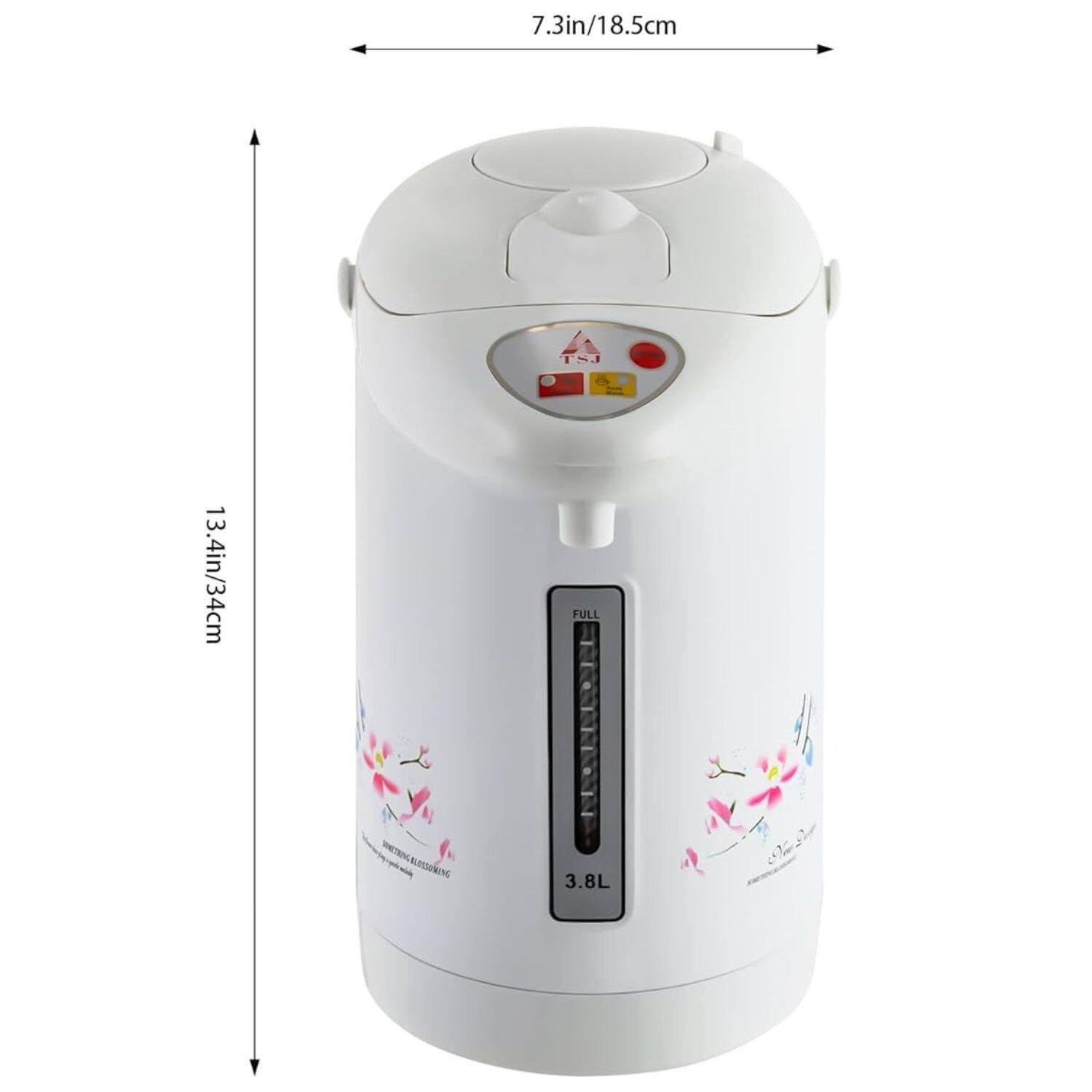 7.3in/18.5cm  
13.4in/34cm  
3.8L  
FULL