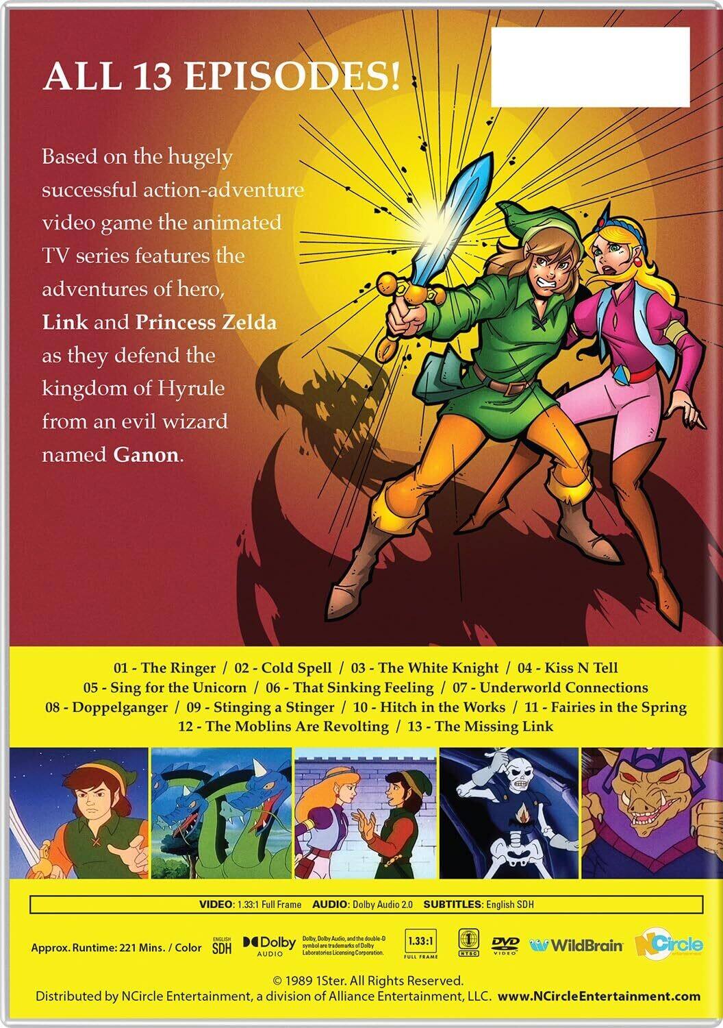 Alt View 1. The Legend of Zelda: The Complete Series   - DVD.