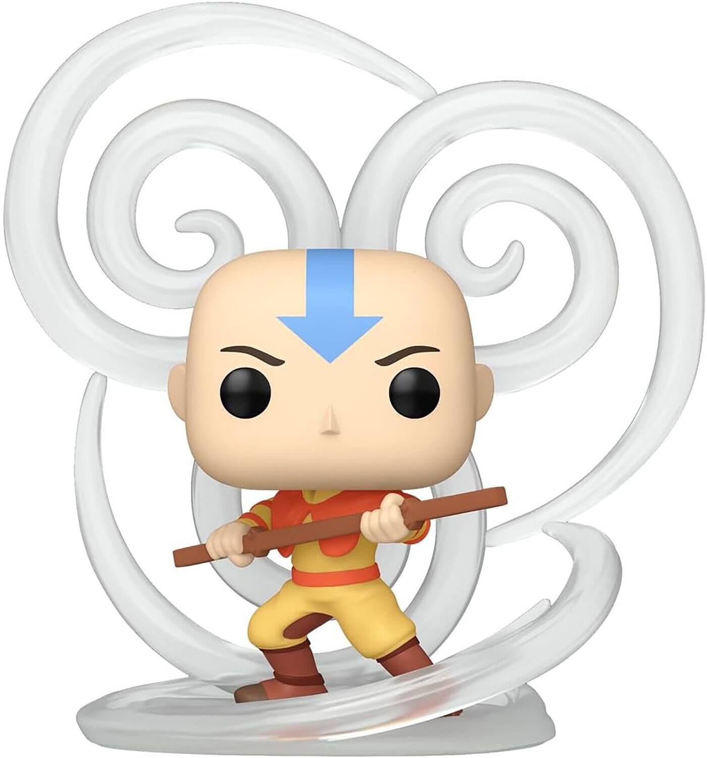 Alt View 1. Funko - FUNKO POP! Deluxe Animation: Avatar: The Last Airbender - Aang  - COLLECTABLES - Multicolor.