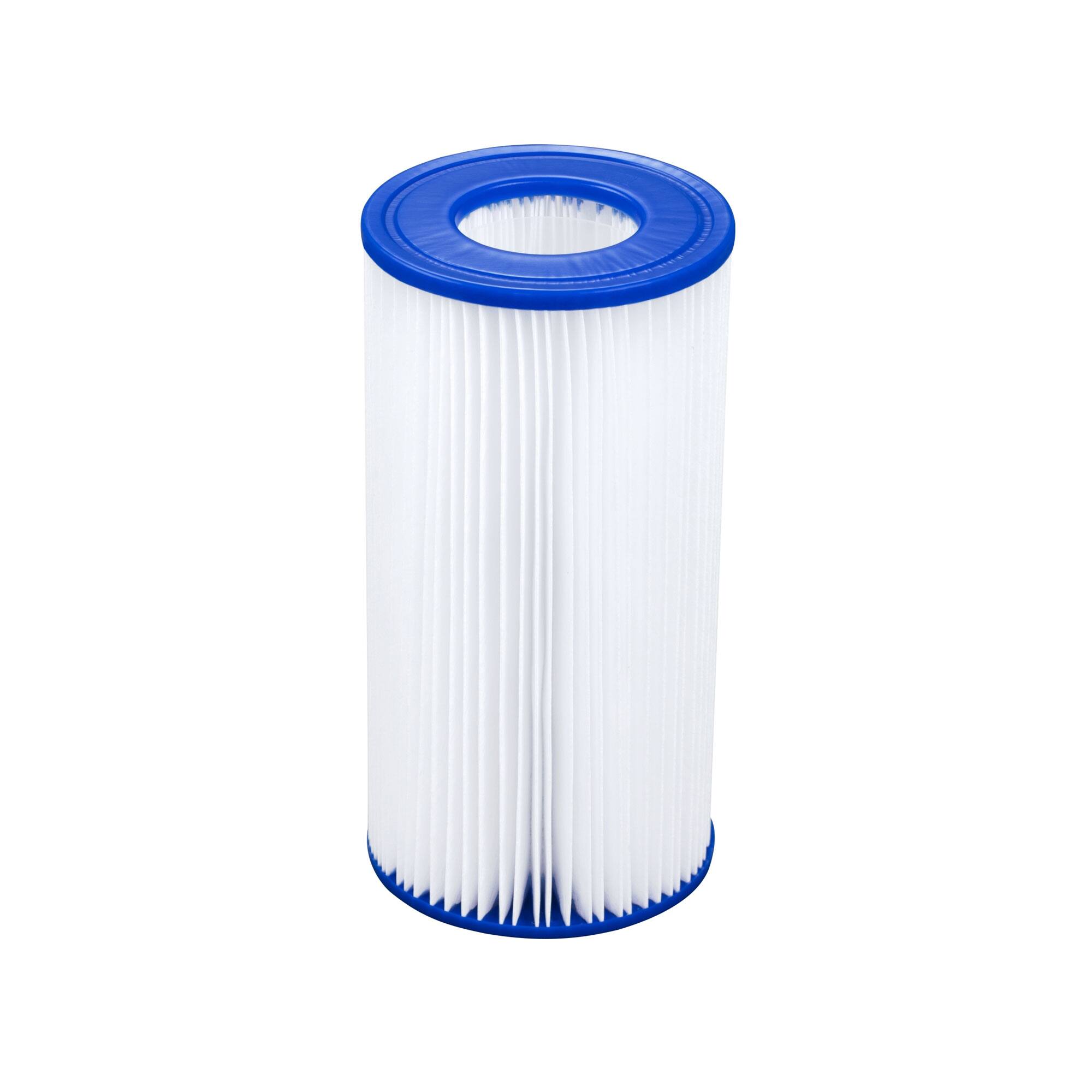 Alt View 7. Bestway - Bestway Fast Set 12' x 30" Round Inflatable Stacked Stone Swimming Pool Set - Gray.