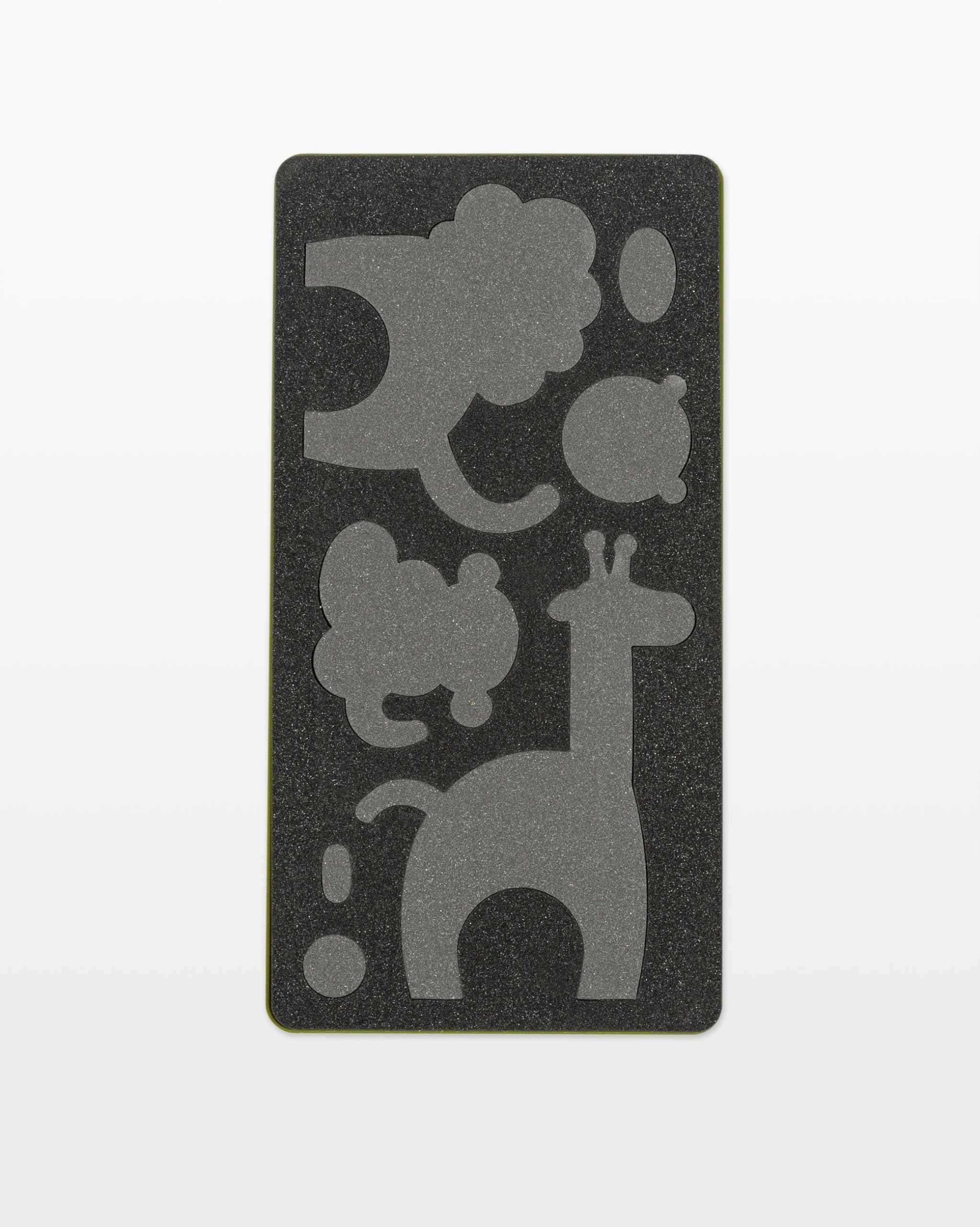 Alt View 1. AccuQuilt - Accuquilt Go This & That Fabric Cutting Dies-Zoo Animals - Black.