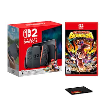 Bundle Switch 2 Console with Mario Kart World and Donkey Kong Bundle Switch 2 Console with Mario Kart World and Donkey Kong