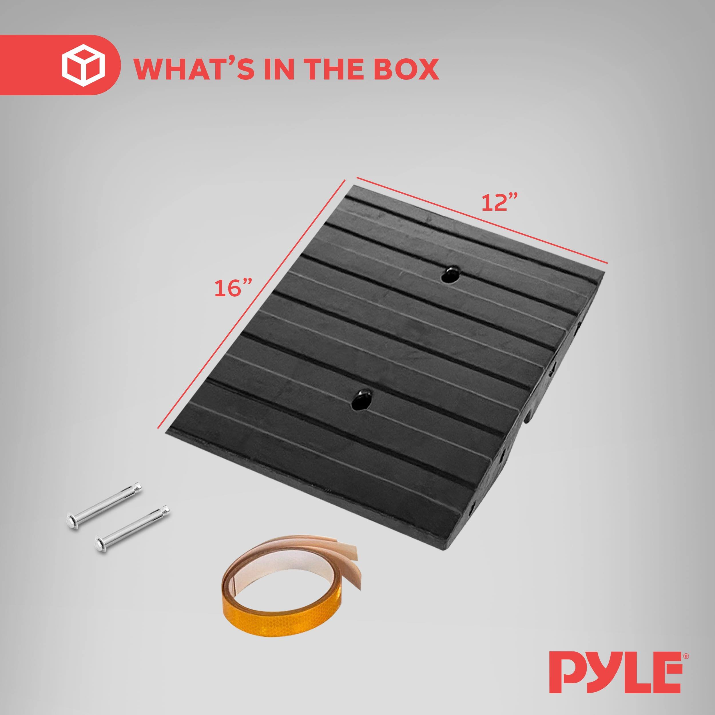 WHAT'S IN THE BOX

12" 16" PYLE
