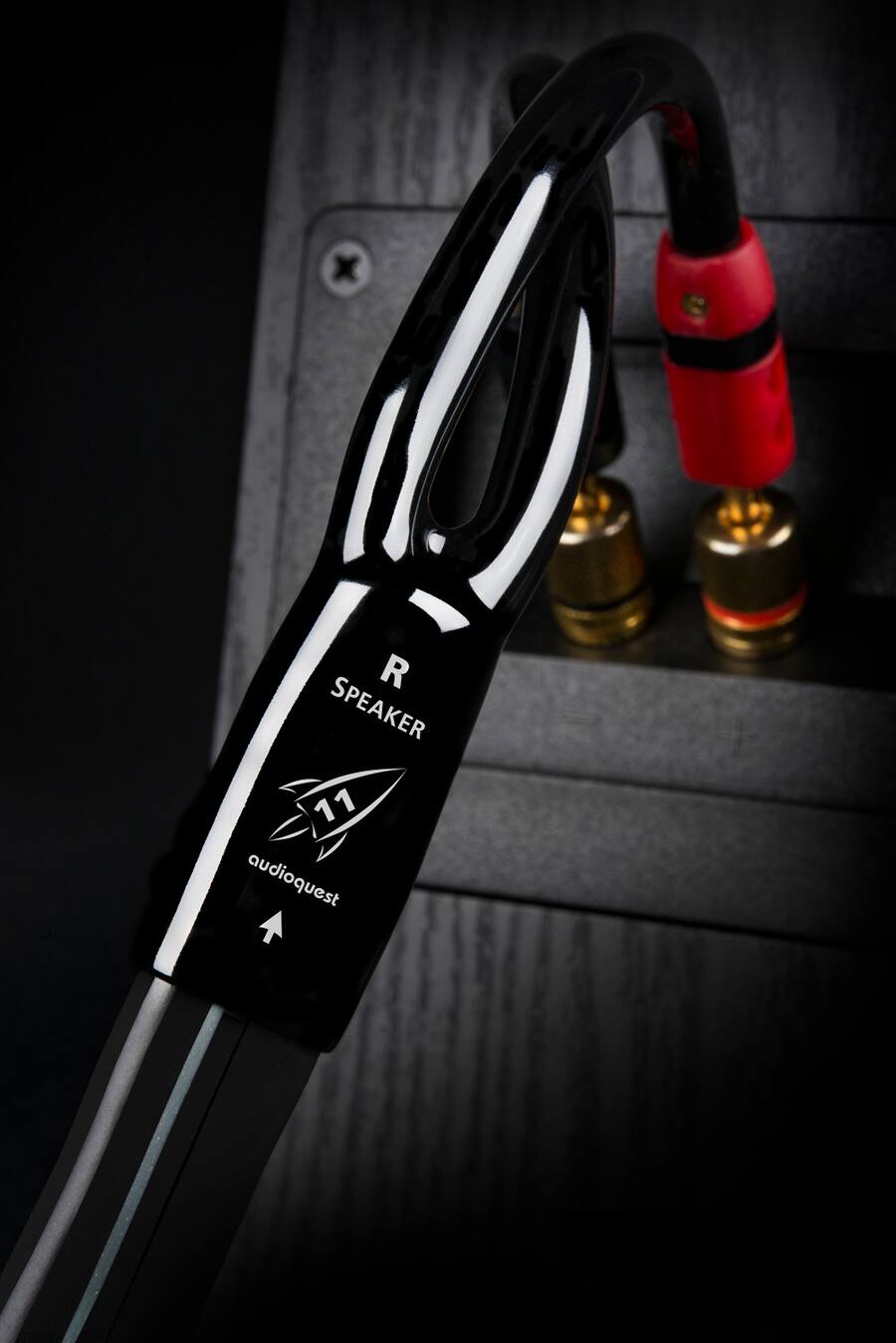 AudioQuest Rocket 11 8' Speaker Cable with Multi Spade AudioQuest Rocket 11 8' Speaker Cable with Multi Spade