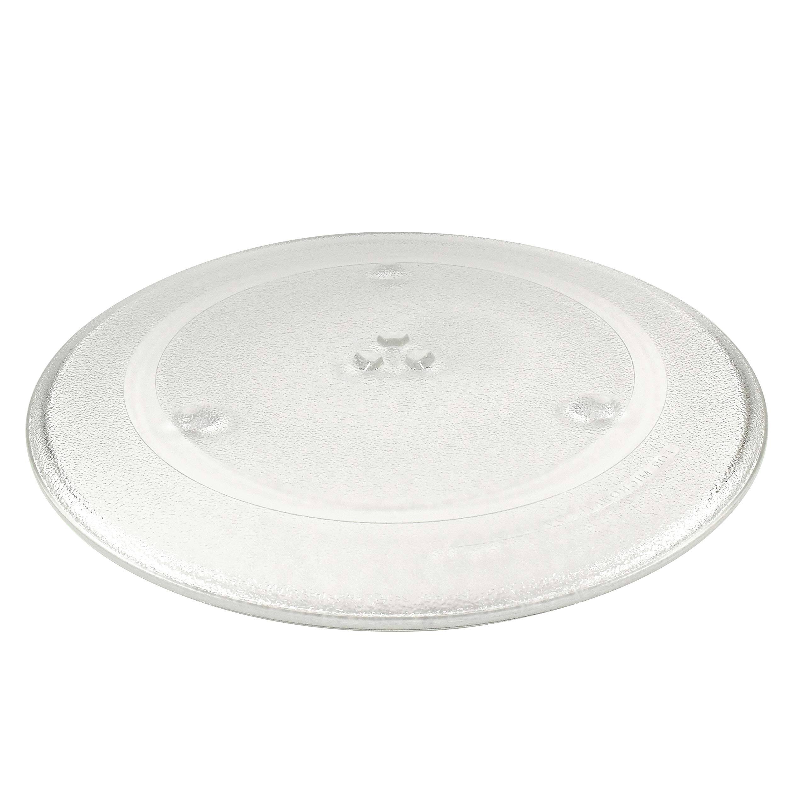 Angle. HQRP - 15-inch Glass Turntable Tray for Panasonic A06014A00AP F06014W00AP NN-H724BF NN-L731BF NN-S742BF NN-SN756B Microwave.