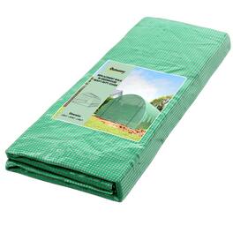 Outsunny - Greenhouse Cover Replacement, Heavy Duty Waterproof Tarp for Hoop House, Sheeting with 12 Windows