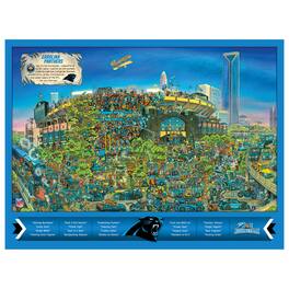 YouTheFan - Carolina Panthers 500-Piece Joe Journeyman Puzzle - Multicolor