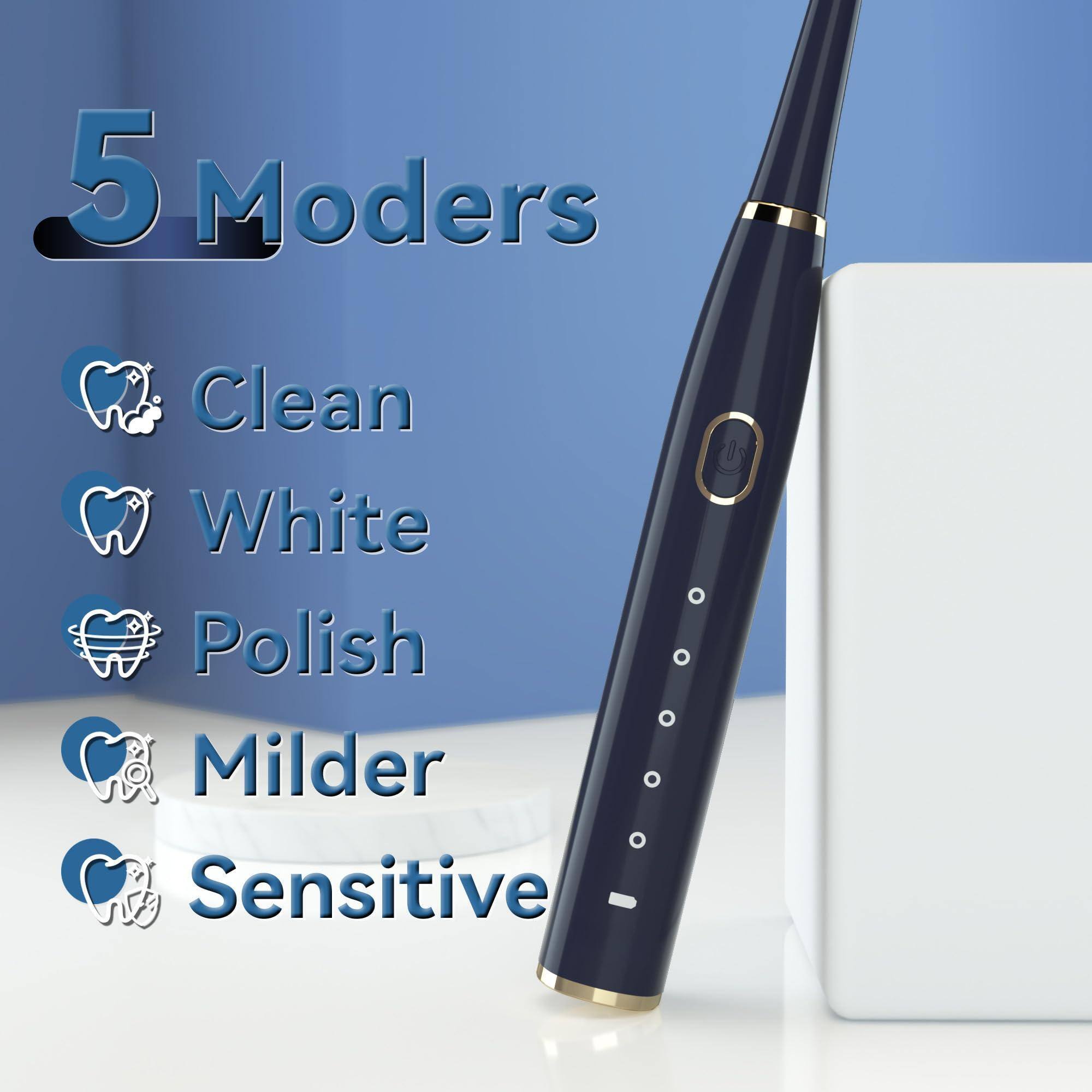 5 Moders  
- Clean  
- White  
- Polish  
- Milder  
- Sensitive