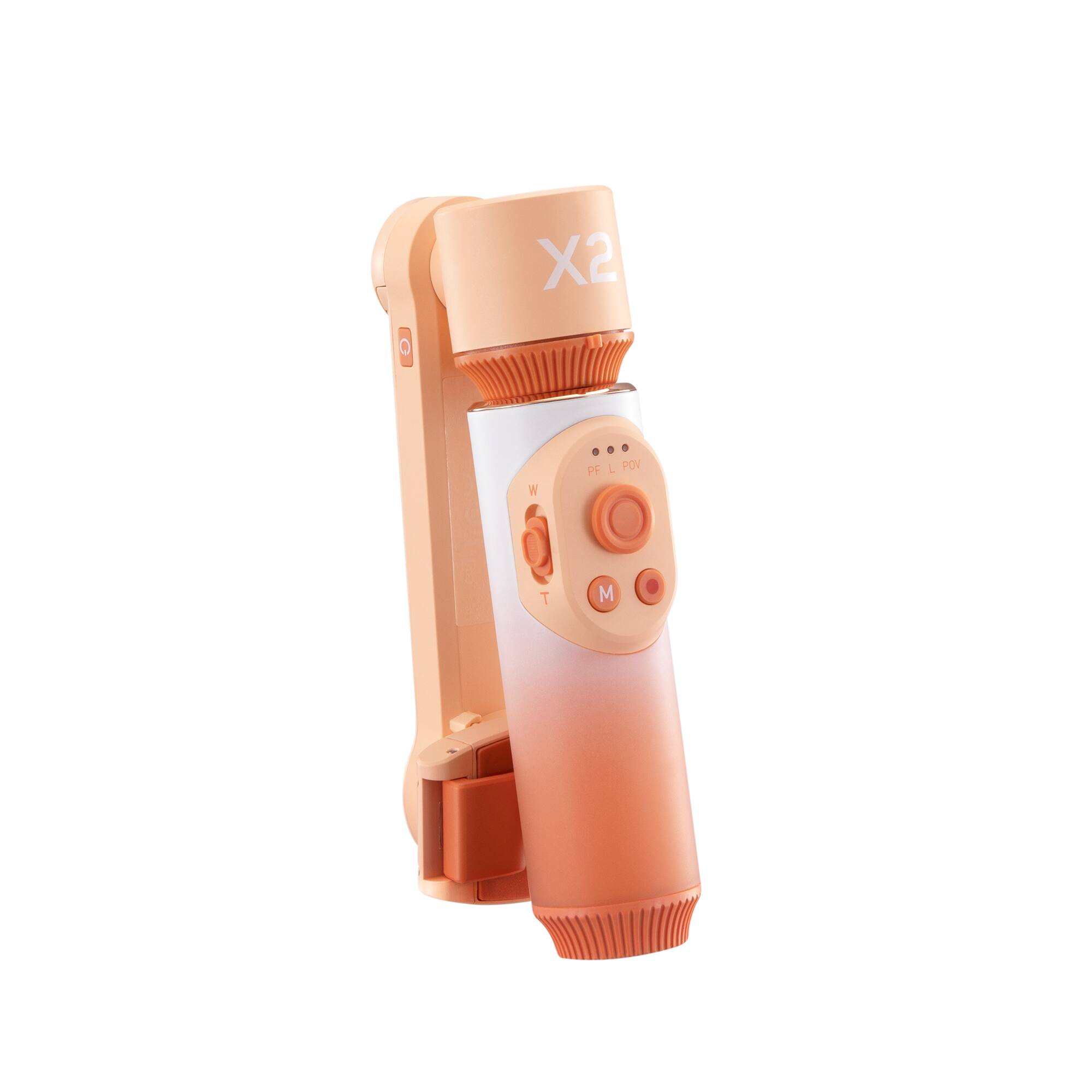 Alt View 15. Zhiyun - Smooth-X2 Combo Kit - with tripod, fill light, storage pouch and protective bag - Orange.