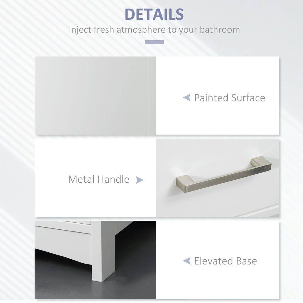 DETAILS  
Inject fresh atmosphere to your bathroom

- Painted Surface
- Metal Handle
- Elevated Base