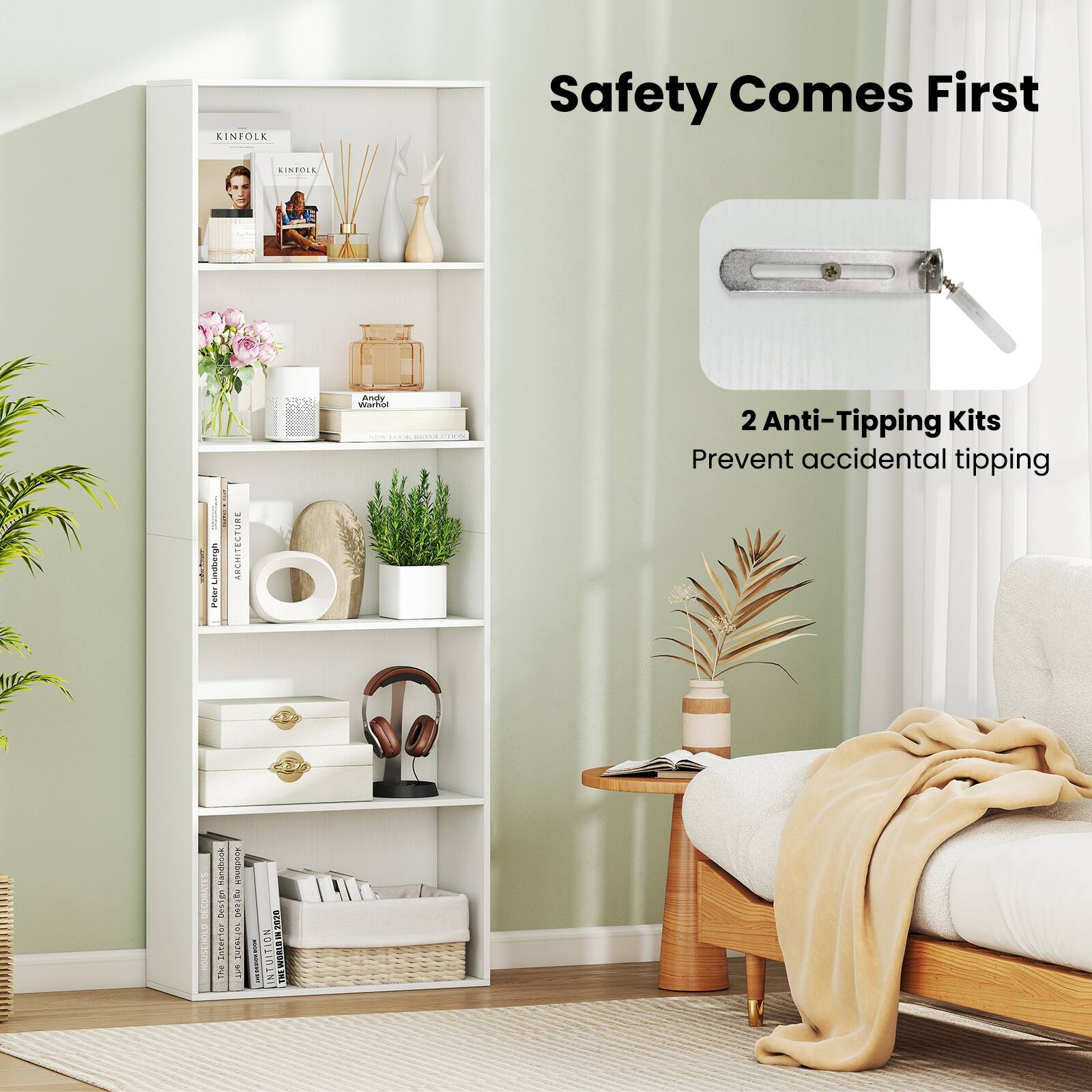 Safety Comes First

2 Anti-Tipping Kits
Prevent accidental tipping