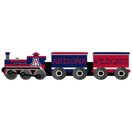 Fan Creations - Arizona Wildcats 6'' x 24'' Train Cutout Sign - Multicolor