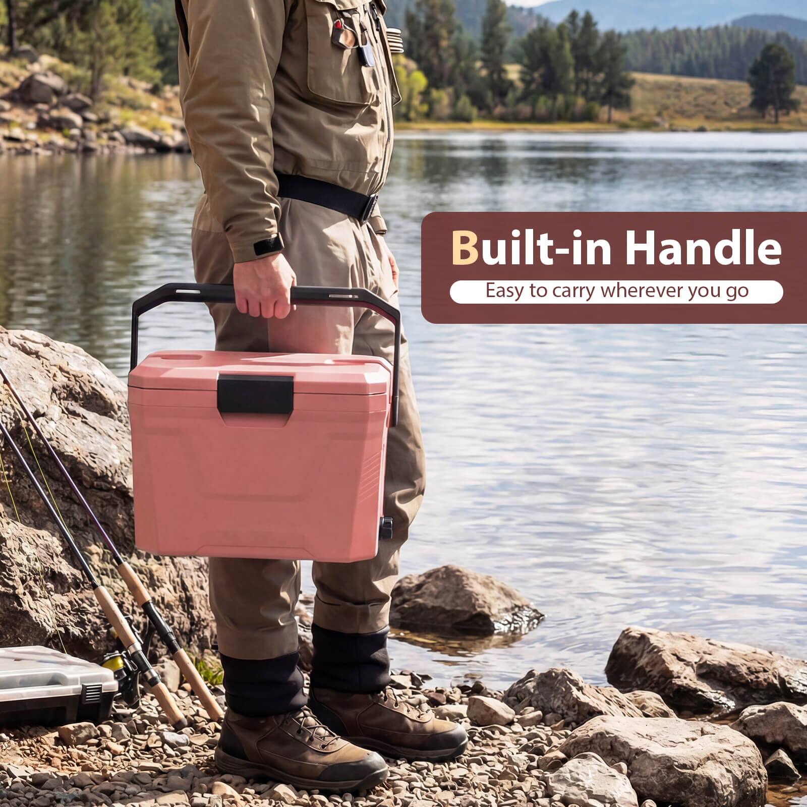 Built-in Handle  
Easy to carry wherever you go
