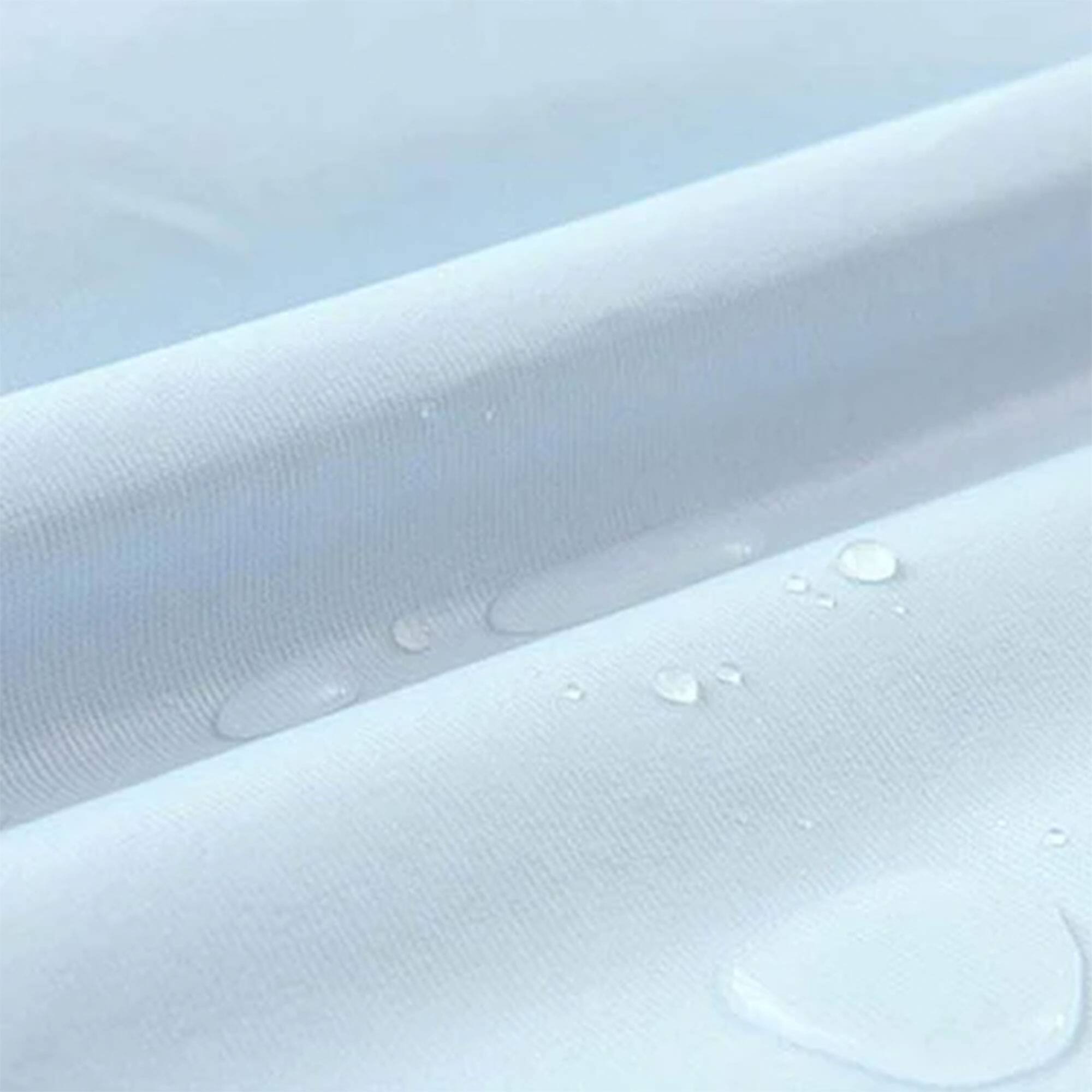 Alt View 8. Sleepgram - Sleepgram Breathable Sweat Proof Cotton Cover Mattress Protector, Full, White - White.