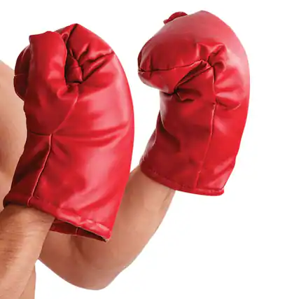 Front. Orion Costumes - Boxing Gloves Costume Accessory - Red.