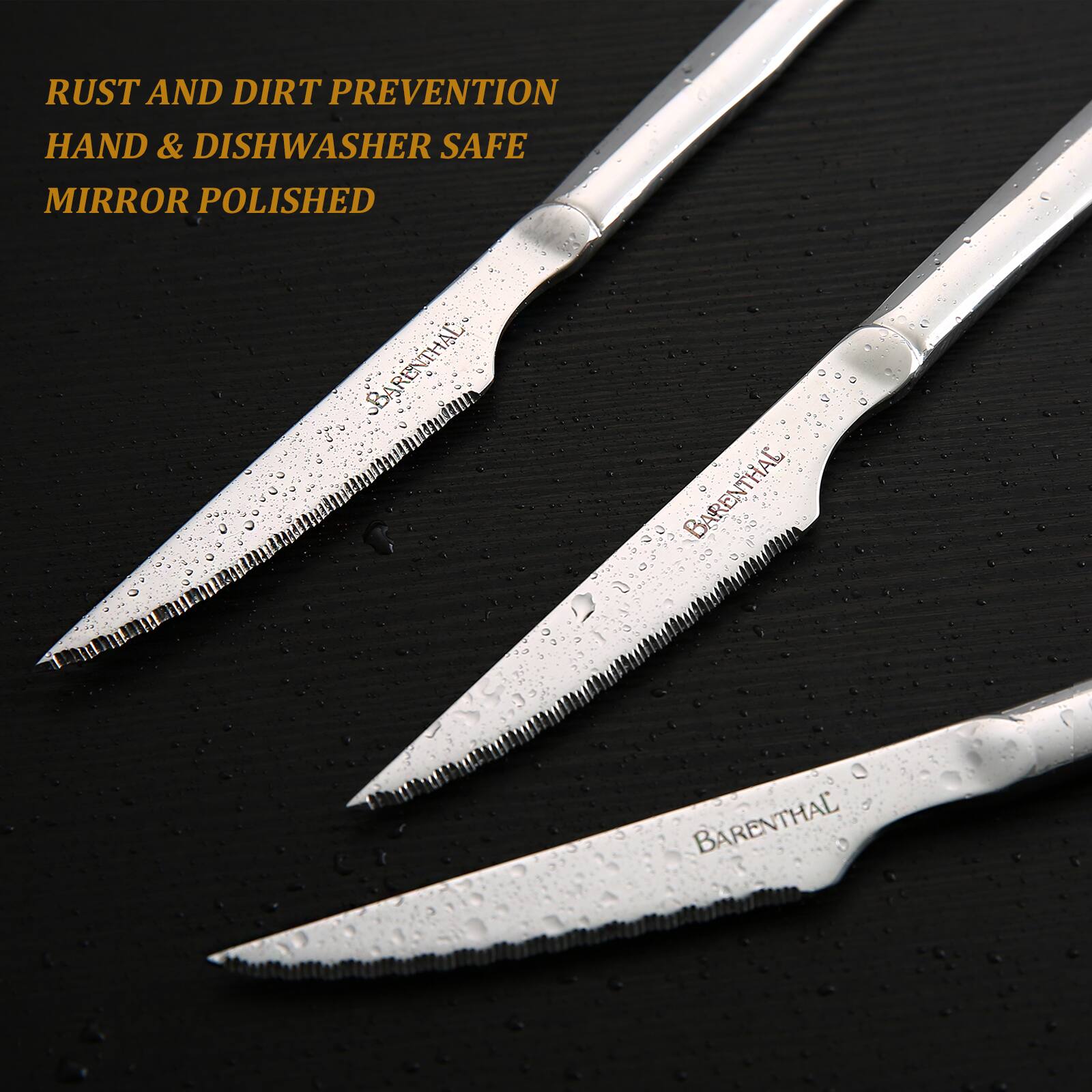 Rust and dirt prevention, hand & dishwasher safe, mirror polished, Barenthal, Barenthal, Barenthal