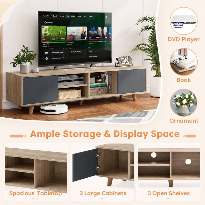 Google TV & Search 4 For you
Live
Movies
Shows
Apps
Library

On now
10:45-2:00 PM Mission! whiter
ANATOMY FS19 Milus VIEW
WATCHIMMAT HAPPENSIVE IDN
DVD Player
FOX
Major League Soccer
Be Valued Sugar
DE
Good Morning America
00000000 2
WAVE PEACE

Book
Ornament
Ample Storage & Display Space
Spacious Tabletop .....
2 Large Cabinets .....
3 Open Shelves .....