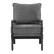 Front. OSP Home Furnishings - Eliza Spindle Chair - Charcoal.