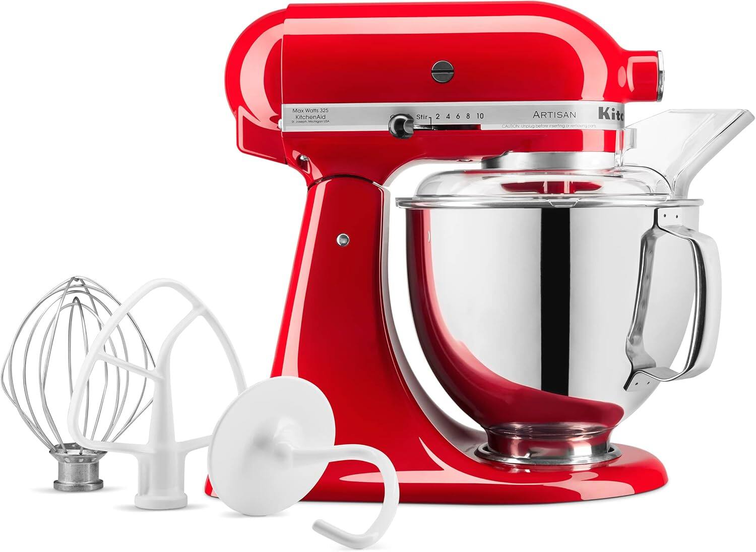 Max Watts 325 KitchenAid - a Stir 2 4 6 8 10 ARTISAN Kit