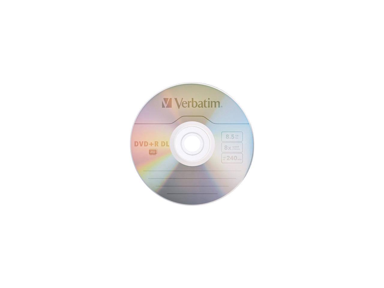 Verbatim DVD+R DL 8.5 GB 8x de 240