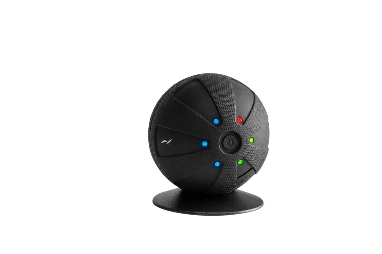 Live At Space - Portable Vibrating Massage Ball for Myofascial Release, 3-Speed, TSA-Approved, USB Charging - 642146677069