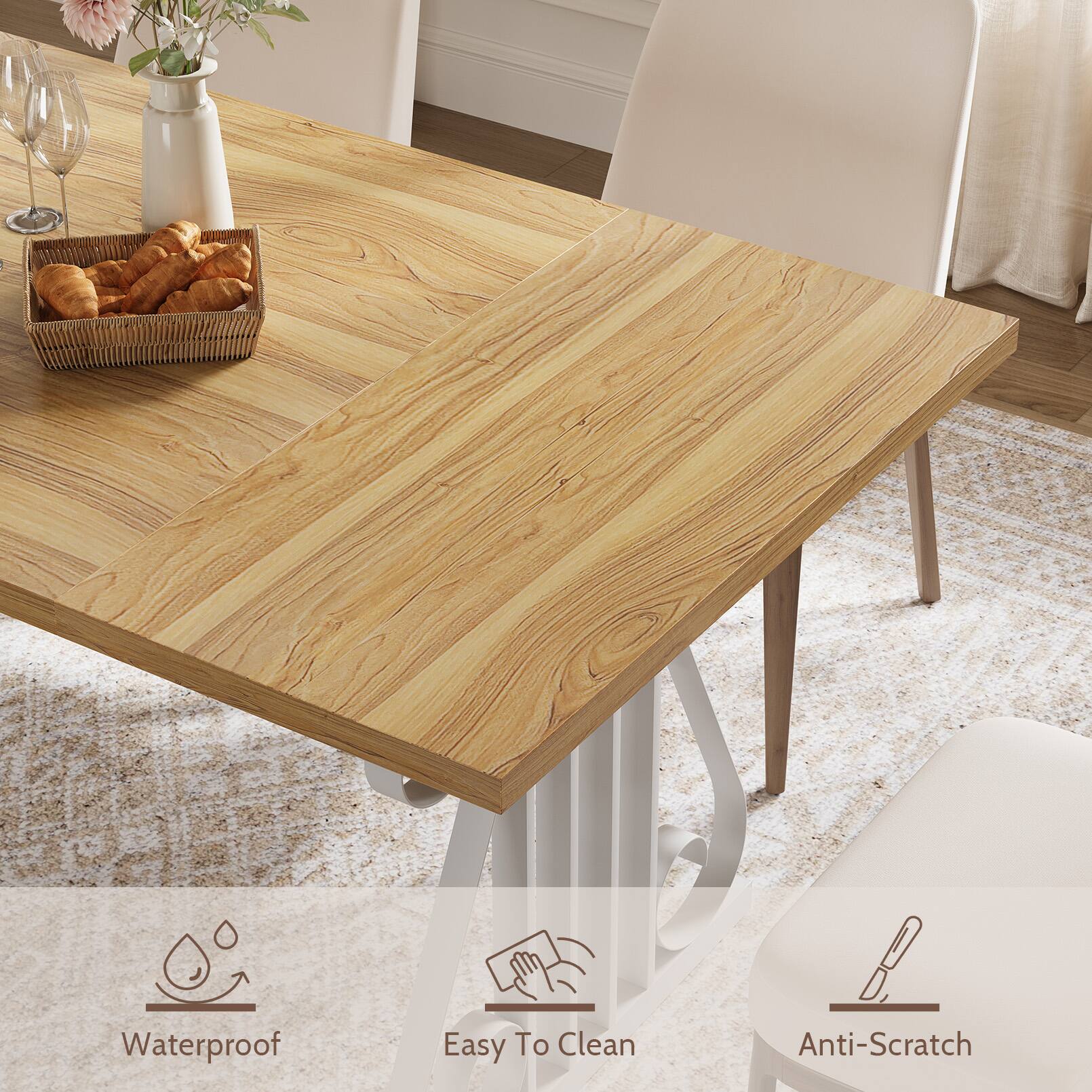 Waterproof  
Easy To Clean  
Anti-Scratch