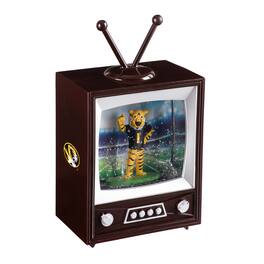 Evergreen Enterprises - Missouri Tigers 8" Vintage TV Water Globe Lantern with Mascot - Brown