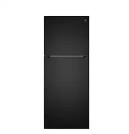 GE - 24 in. Wide 11.9 Cu. Ft. Energy Star Top-Freezer Refrigerator - Black