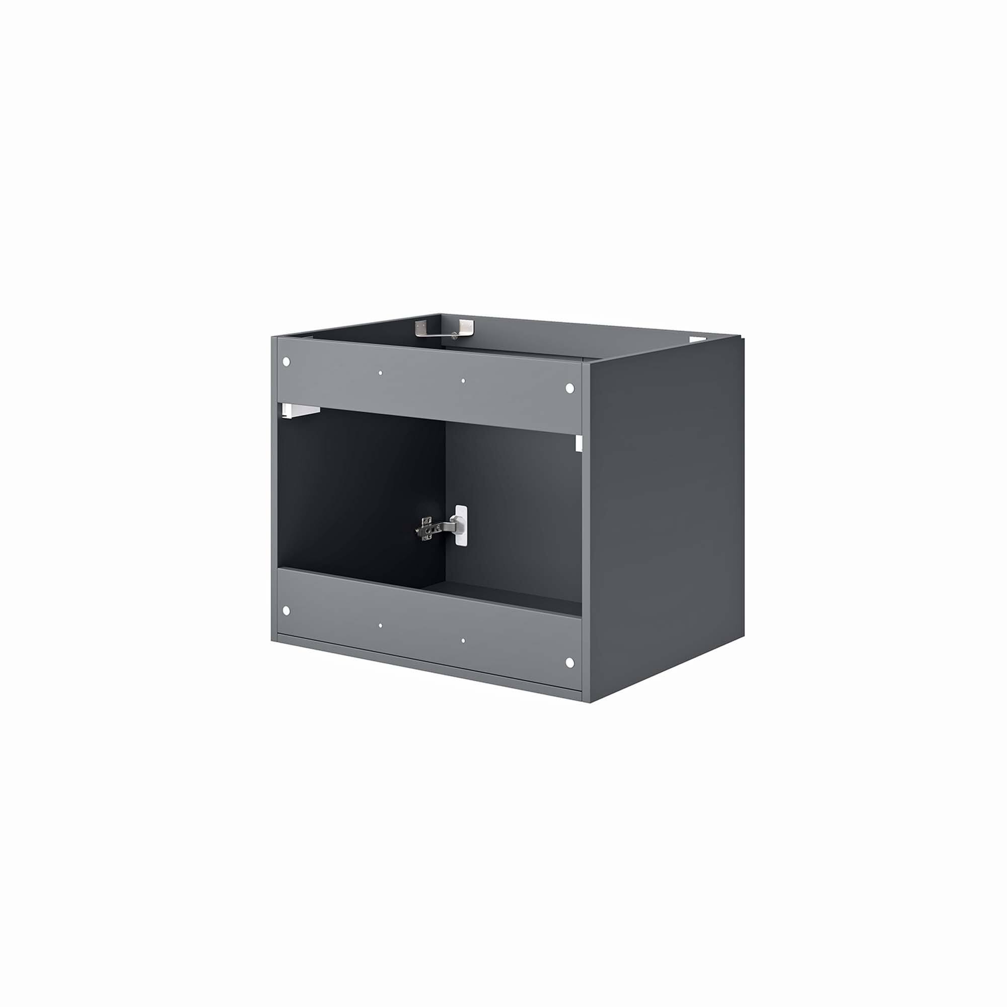 Alt View 1. Modway - Vitality Bathroom Cabinet Basin Not Included - Gray.