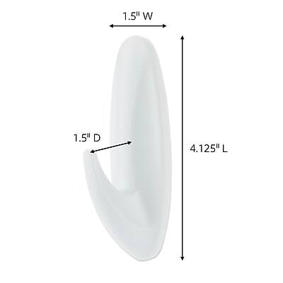 1.5" W  
1.5" D  
4.125" L