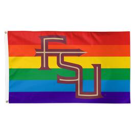 WinCraft - Florida State Seminoles 3' x 5' Single-Sided Deluxe Team Pride Flag - Multicolor