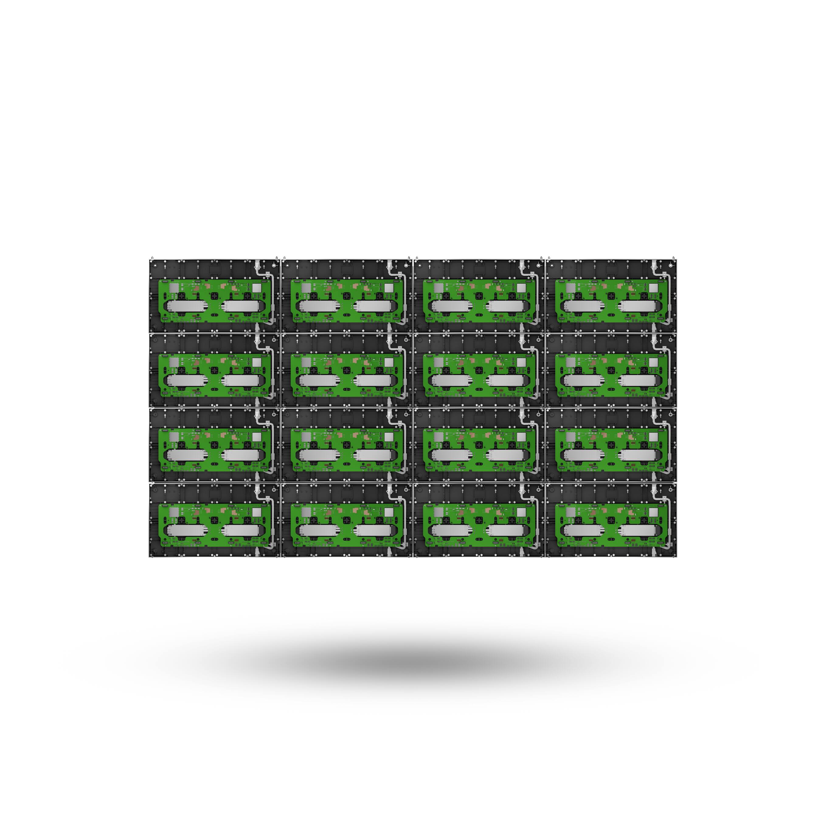 Back. AWALL - 108" CoB MicroLED TV C series 1.2 Pixel Pitch 16:9 External Processor - Black.