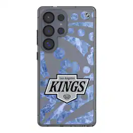 Keyscaper - NHL - Los Angeles Kings Galaxy Clear Ice Case - S23 - Multicolor