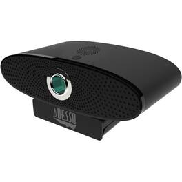 Adesso - CyberTrack C100 Webcam - 8 Megapixel - 30 fps - USB 2.0 - 3840 x 2160 Video - CMOS Sensor - Manual Focus