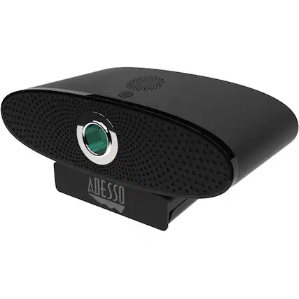 Front. Adesso - Adesso CyberTrack C100 Webcam - 8 Megapixel - 30 fps - USB 2.0 - 3840 x 2160 Video - CMOS Sensor - Manual Focus.