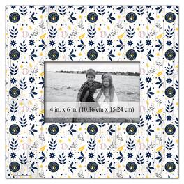 Fan Creations - 10'' x 10'' Floral Pattern Frame - Multicolor