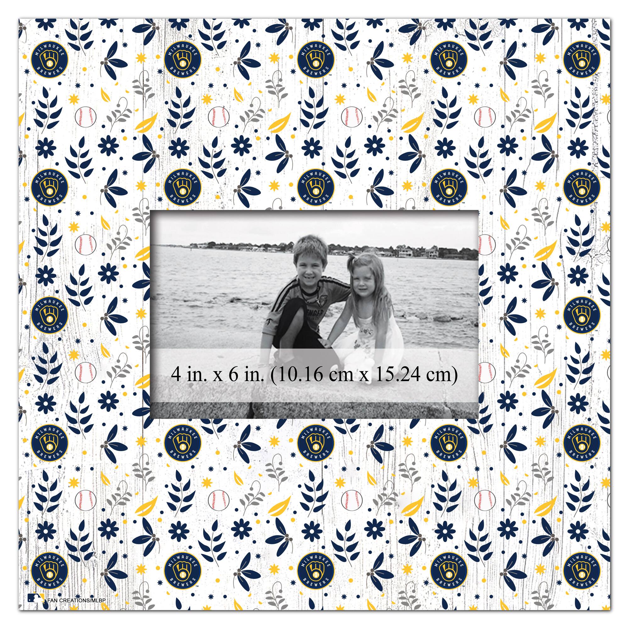 10'' x 10'' Floral Pattern Frame