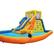 Left Zoom. Banzai - Double Drench Water Park, Inflatable Outdoor Backyard Water Slide Splash Toy.