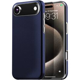 Entronix - Rugged Anti-Slip Phone Case for iPhone 17 Air - Shockproof and Durable - Navy Blue