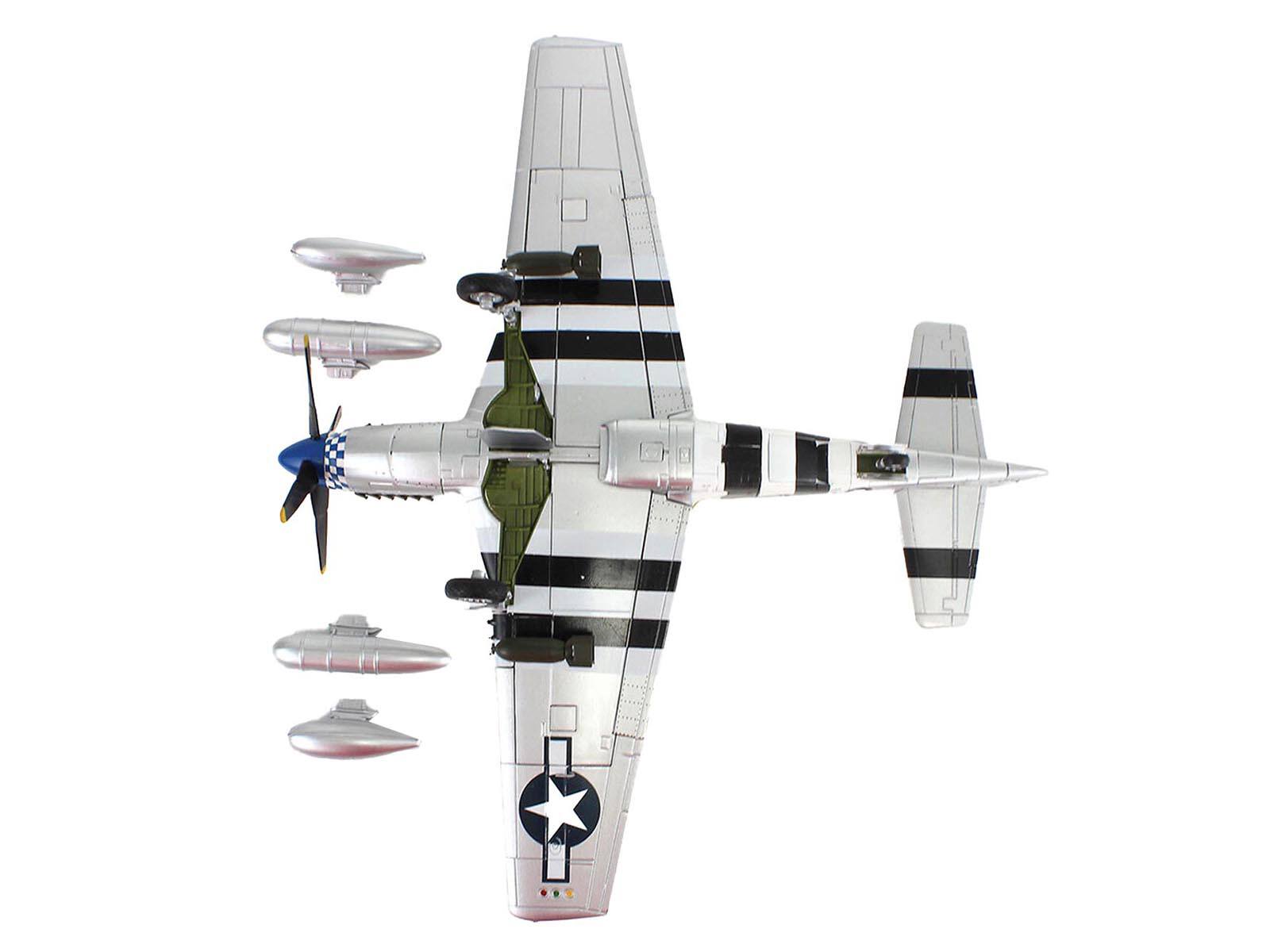 Back. Hobby Master - North American P-51D Mustang "463702 Grim Reaper 355th FS 9th USAAF" 1945 US Army Air Forces "Air Power Series" 1/48 - Multicolor.
