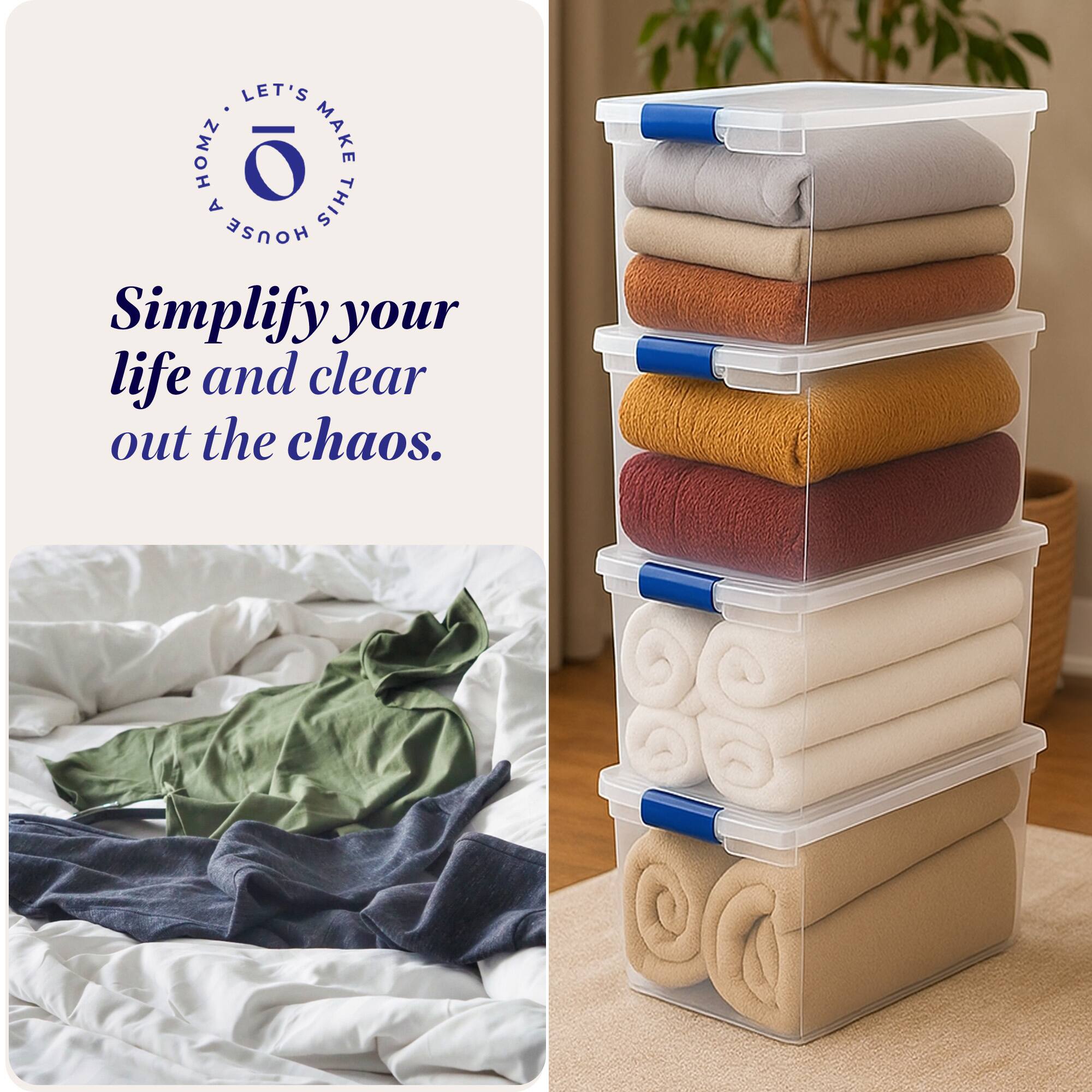 LET'S MAKE THIS HOUSE A HOME

Simplify your life and clear out the chaos.