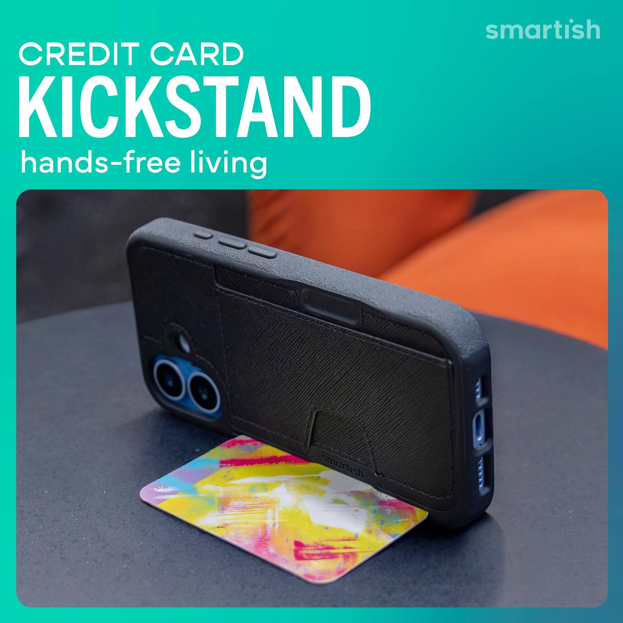 smartish  
CREDIT CARD KICKSTAND  
hands-free living