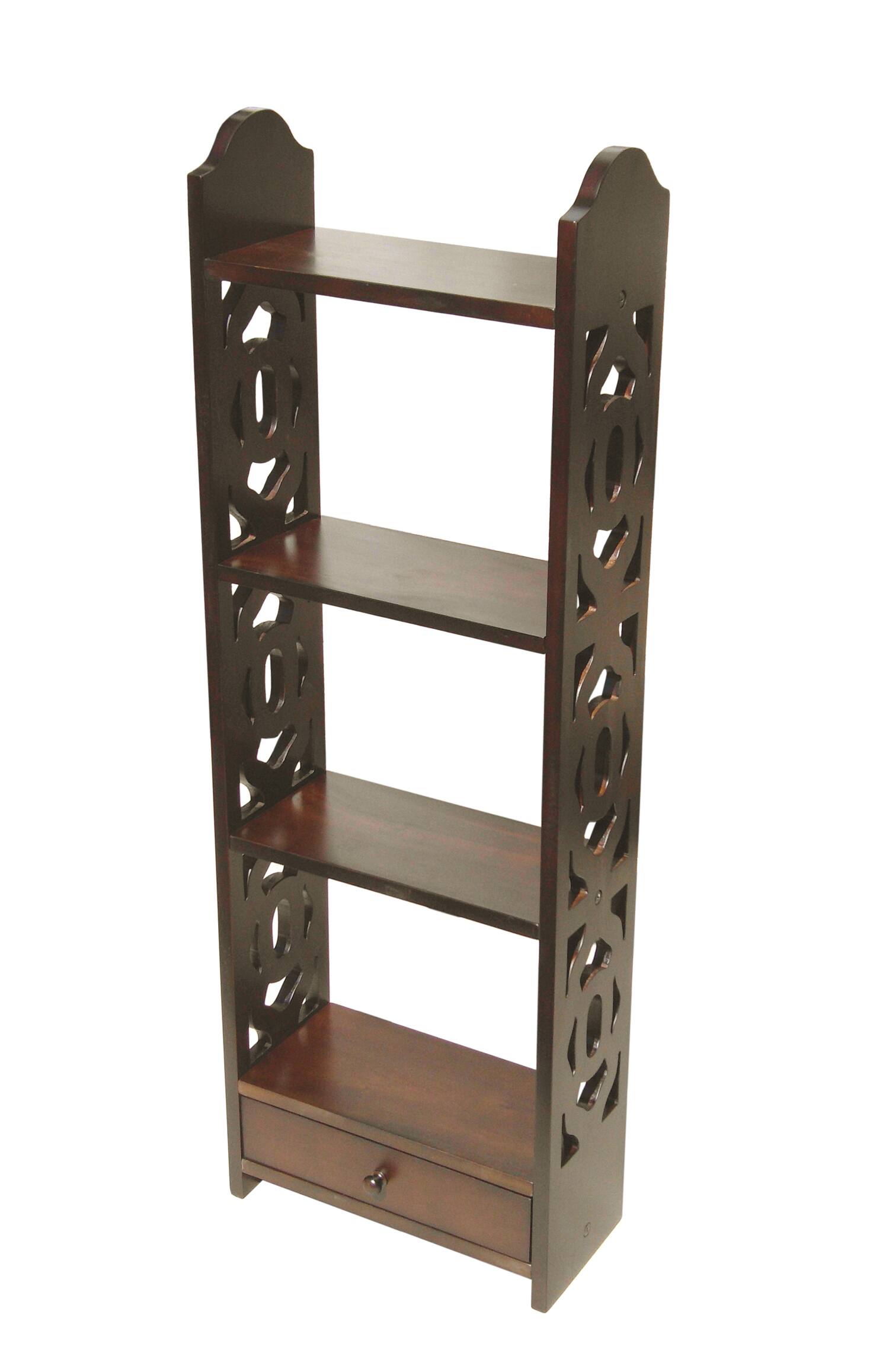 Dart - Mahogany Carnation Wall Rack - Natural